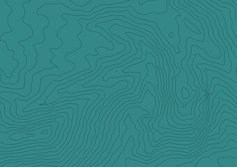 Curvas de nivel sobre fondo solido. Mapa topogr&aacute;fico