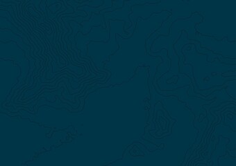 Curvas de nivel sobre fondo solido. Mapa topogr&aacute;fico