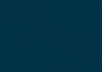 Curvas de nivel sobre fondo solido. Mapa topogr&aacute;fico