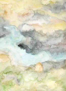 Calm colors abstract background