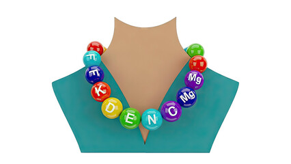 Necklace of Essential Vitamins and Minerals