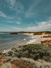 Bay of Islands Coastal Landscape on Great Ocean Road, Victoria, Australia