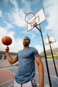 hero basketball portrait