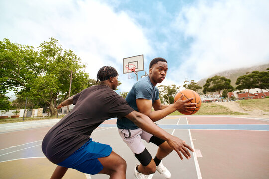 basketball action