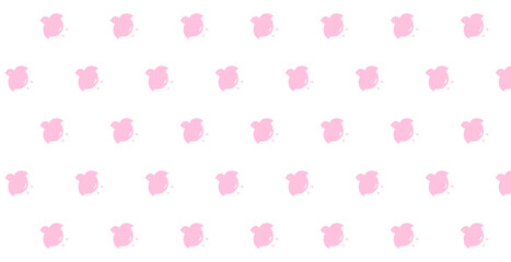 チドリ柄の背景イラスト　パターン