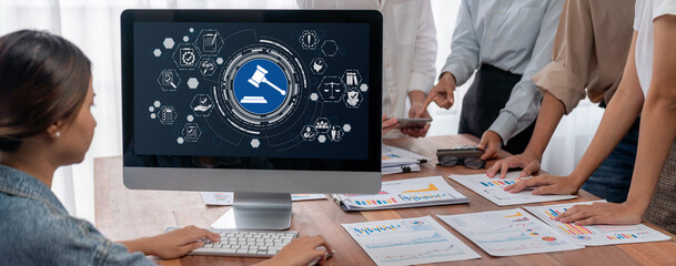 Compliance system for brisk online corporate business to meet quality standard