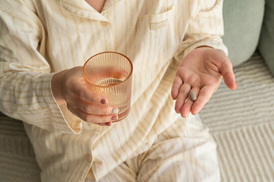 patient with pills
