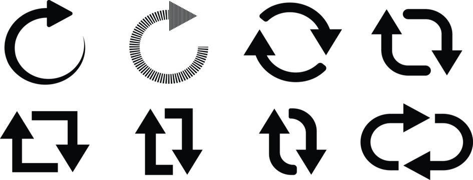 The Refresh icon is the digital heartbeat of modern interfaces, representing the instantaneous act of updating and rejuvenating information. Its circular form mimics the eternal loop of time, signify.