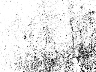 Obraz premium Grunge background black and white. Texture of chips, cracks, scratches, scuffs, dust, dirt .Vector pattern of cracks, chips, scuffs. Abstract vintage surface isolated on white background.EPS10.
