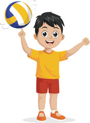 boy playing football