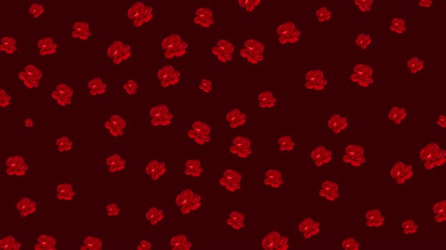 Pastel watercolor floral pattern with roses and leaves on a blush pink background, offering a soft, romantic, and elegant decorative style.