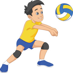 boy playing football