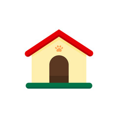 illustration of a dog house