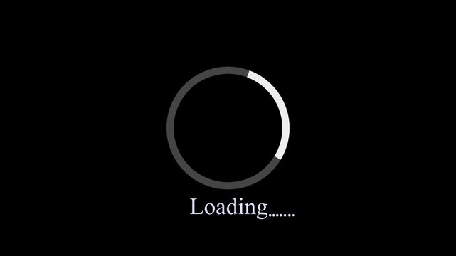 circle loding animation Beautiful Circle Loading icon animation.loading progress bar loading animation for website.