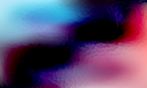 Crystal gradient Dark glass grooves, blurred violet navy red gradient field with subtle white haze and optical depth, modern elegant cover template, vector