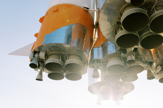 Rocket Engines Ready for Lift-Off at Launch Site