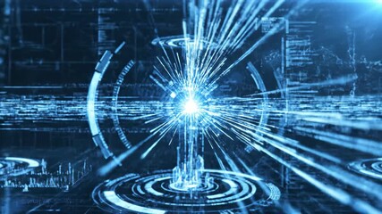 Technological photosensitive beam shuttles through space