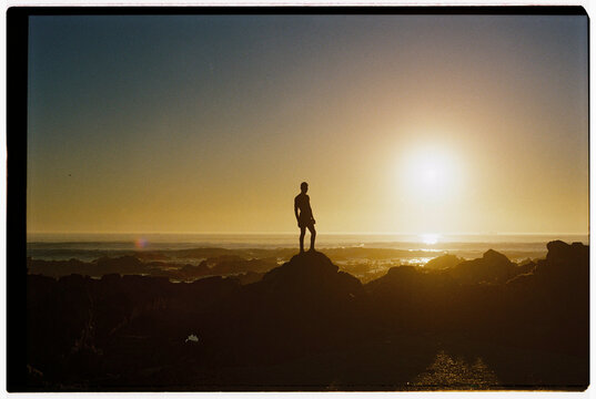 Sunlit Portraits on the Cape Town Coast with film