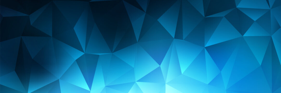 DARK BLUE vector blurry triangle background design. Geometric background in Origami style with gradient.modern desigh abstrac bacground illustration