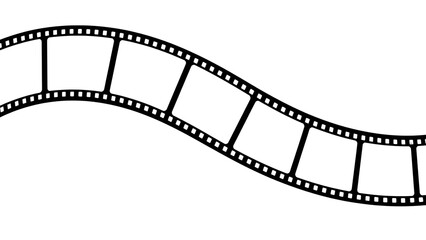 Classic film strip illustration