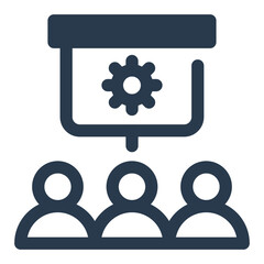 Employee training and development Vector Icon