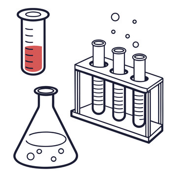 Laboratory equipment setup