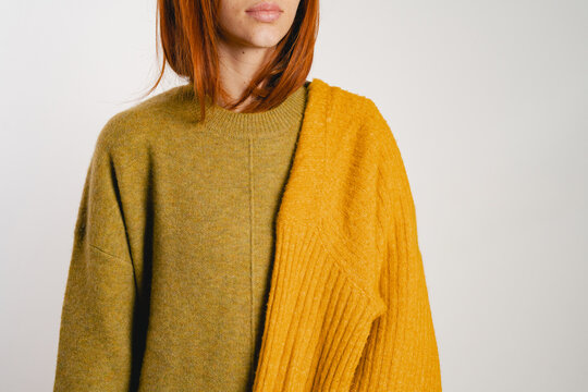 Cozy Autumn Layers Close-Up
