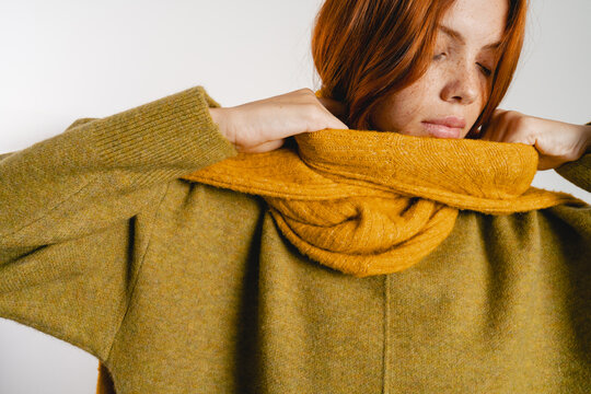 Cozy Autumn Layers Close-Up
