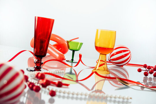 Colourful festive set 