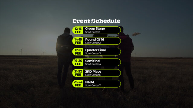 Text List Animation 07