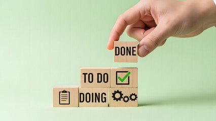 A woman's hand holding a paper ticket represents a successful free shipping concept for a business office message or design idea