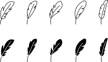 Fototapeta premium Feather icons