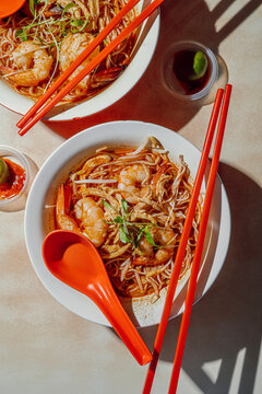 Malaysian Food: Traditional Sarawak Laksa