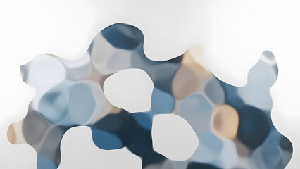 abstract blue brown white background with circles