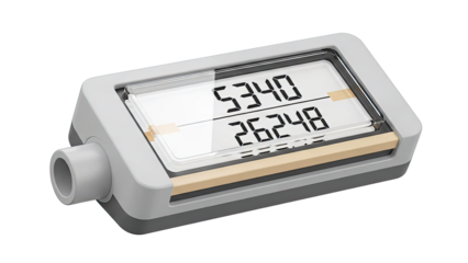 Digital Counter Device with Numerical Display
