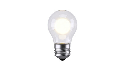 Illuminated Incandescent Light Bulb
