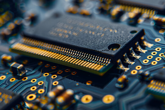 Secure Computer RAM Memory Chip for Cybersecurity and Data Protection