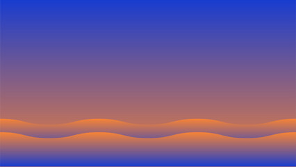 波模様のシンプル背景