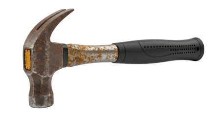 old rusty hammer