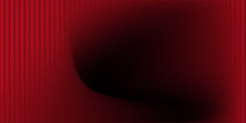 Pink-red gradient on a black background with glossy glass stripes and soft waves, creating a distorted neon effect. An abstract futuristic design with bright transitions