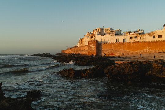 Old City Walls at Sunset