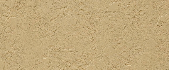 Textured beige wall displays a rough plaster finish, adding warmth and depth to various architectural designs. This background enhances interior and exterior aesthetics.