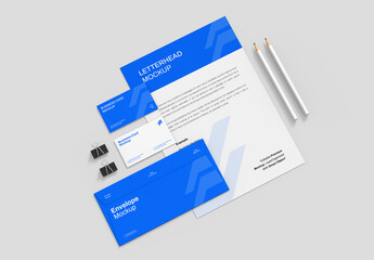 Office Stationery Mockup Set