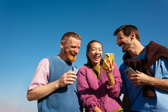 Watching funny content