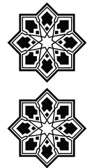 Generative AI Creates Stunning Islamic Geometric Octagram Patterns Visual Art