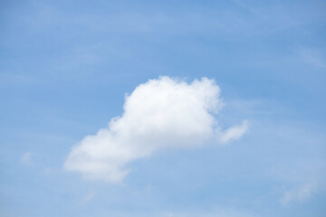 Obraz premium beautiful blue sky with clouds background