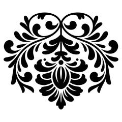 damask floral ornament pattern