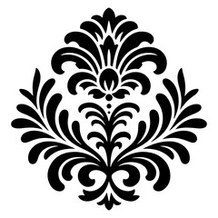 damask floral pattern