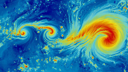 Cyclone Swirl Weather Pattern