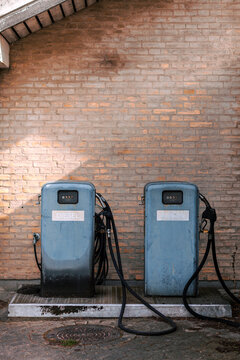 Vintage Diesel and Gasoline Pumps